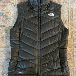 The North Face Black Puffer Vest